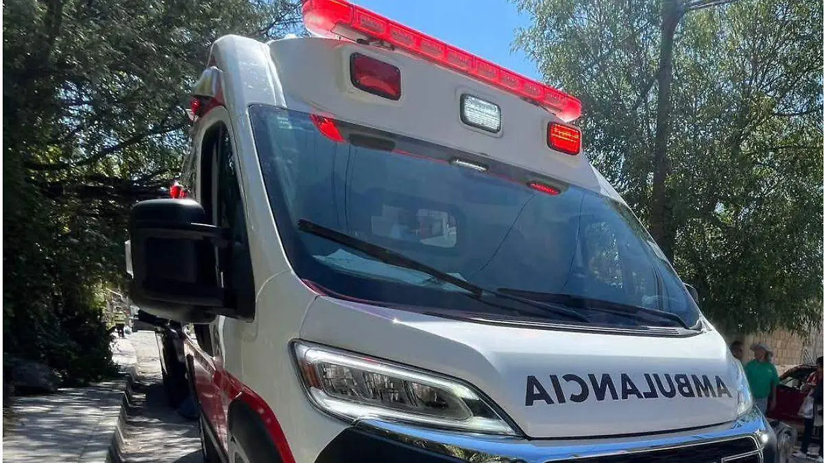 ambulancia accidente atropellada